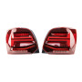 Задние диодный фонари Volkswagen Polo Vento Red/Clear