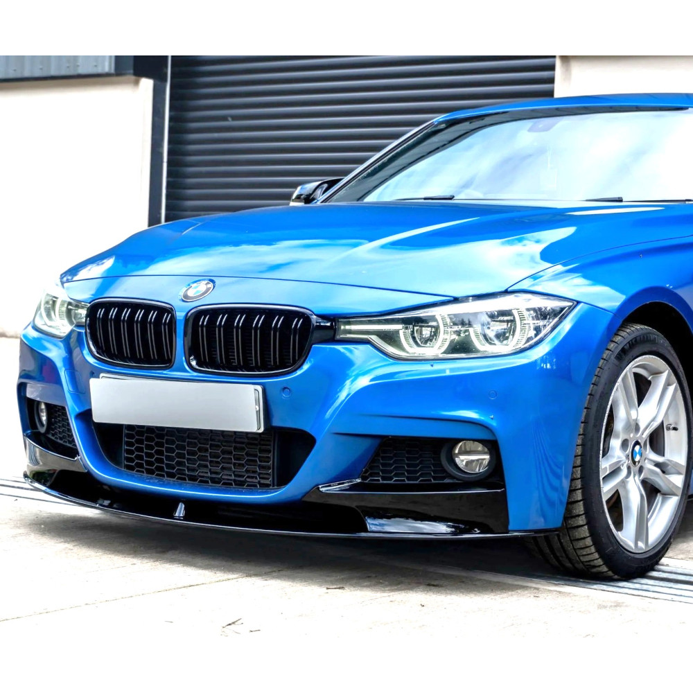 Сплітер переднього бампера M Tech BMW F30 F31 M Performance глянець