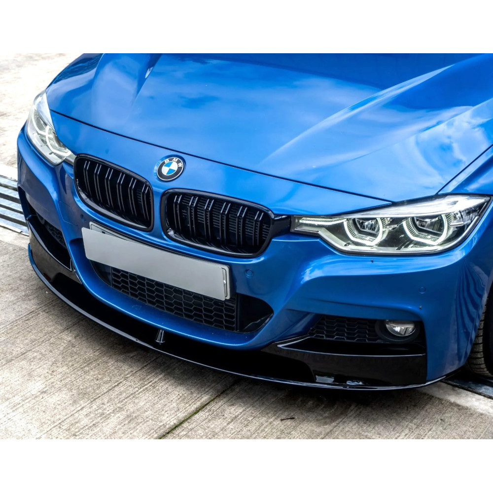 Сплітер переднього бампера M Tech BMW F30 F31 M Performance глянець