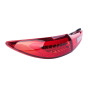 Задние диодные фонари Mazda 6 GJ (2012+) в стиле Red/Clear Lens с желтым указателем поворота