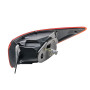 Задние диодные фонари Mazda 6 GJ (2012+) в стиле Red/Clear Lens с желтым указателем поворота