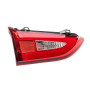 Задние диодные фонари Mazda 6 GJ (2012+) в стиле Red/Clear Lens с желтым указателем поворота