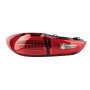 Задние диодные фонари Mazda 6 GJ (2012+) в стиле Red/Clear Lens с желтым указателем поворота