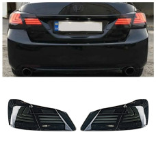 Задні діодні ліхтарі Honda Accord 9 CR/CT (2012-2015) у стилі Smoked Lens Задні діодні ліхтарі Honda Accord 9 CR/CT (2012-2015) у стилі Smoked Lens