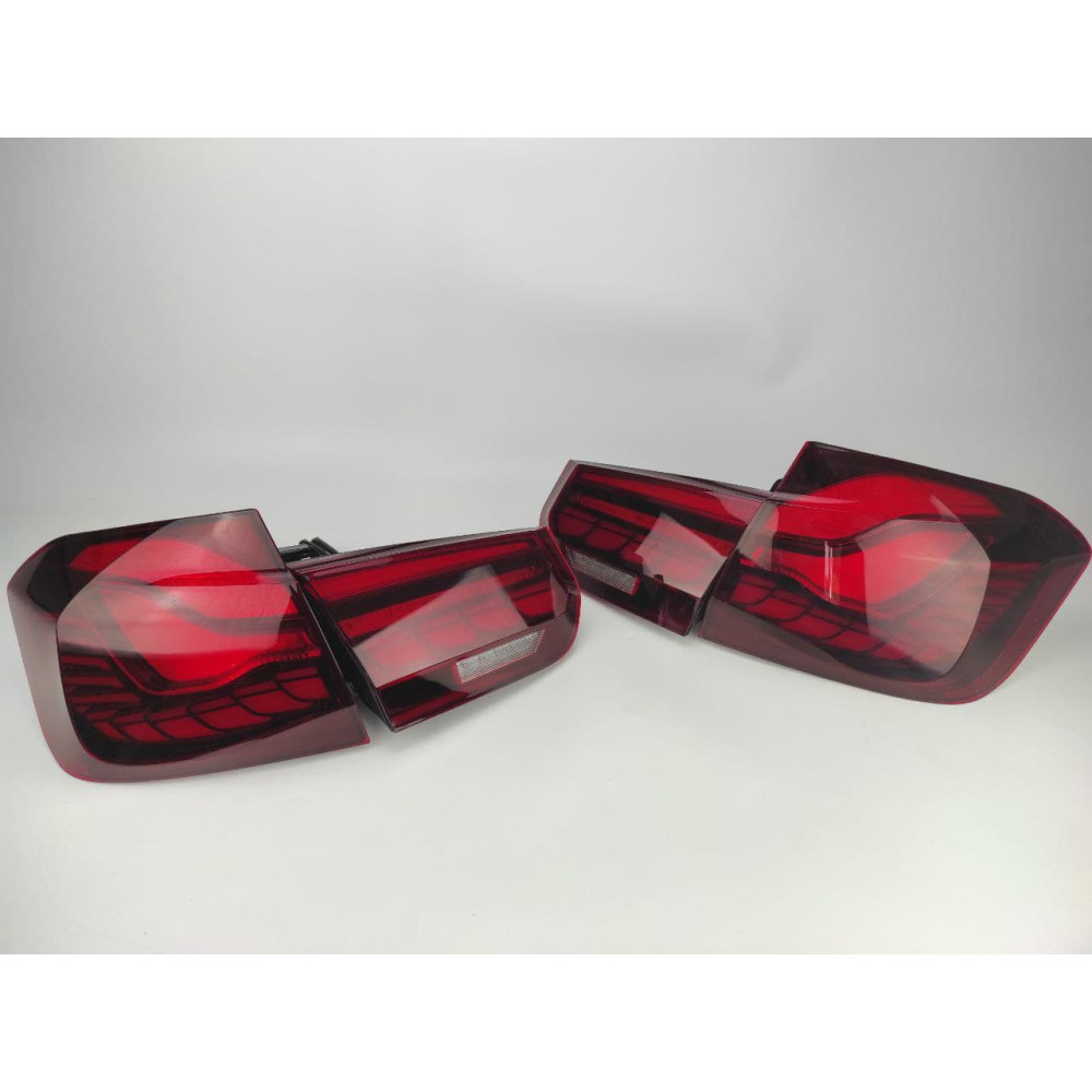 Задние диодный фонари BWM 3 F30 F80 в стиле GTS red