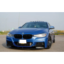 Сплитер переднего бампера M-Tech BMW F30/F31 М-Performance (Китай) V2