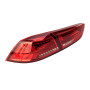Задние диодные фонари (оптика) Mitsubishi Lancer X Red white в стили ауди