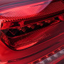 Задние диодные фонари (оптика) Mitsubishi Lancer X Red white в стили ауди