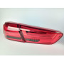 Задние диодные фонари (оптика) Mitsubishi Lancer X  Red smoked в стили ауди