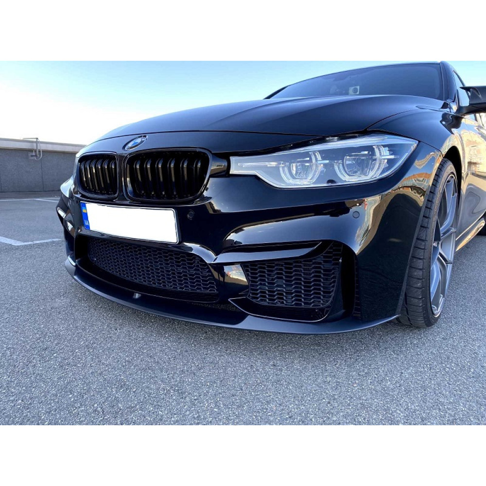 Сплітер накладка переднього бампера BMW F30 F31 M3 (GOOD GO) Тайвань