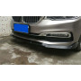 Сплітера накладка переднього бампера BMW 5 G30 G31 M Sport чорний мат