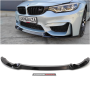 Дифузор переднього бампера BMW M3 F80 M4 F82 стиль CS Black