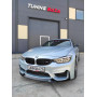 Дифузор переднього бампера BMW M3 F80 M4 F82 стиль CS Black