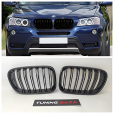 Решетки радиатора (ноздри) BMW X3 F25 (2010-2014) в стиле M