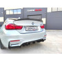 Дифузор заднього бампера BMW M3 F80 M4 F82 PSM Black