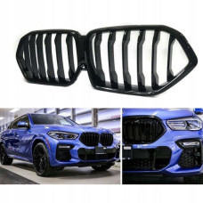 Решітки радіатора (ніздрі) BMW X6 G06 M Performance (Shadow Line) Решітки радіатора (ніздрі) BMW X6 G06 M Performance (Shadow Line)