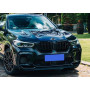 Решітка радіатора (ніздрі) BMW X6 G06 (2019-2023) у стилі М (Shadow Line)