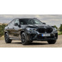 Решітка радіатора (ніздрі) BMW X6 G06 (2019-2023) у стилі М (Shadow Line)