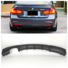 Дифузор заднього M Tech бампера BMW F30 F31 328i M Performance мат Дифузор заднього M Tech бампера BMW F30 F31 328i M Performance мат