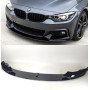 Губа передня М бампера BMW F32 F33 F36 M Performance чорний глянець