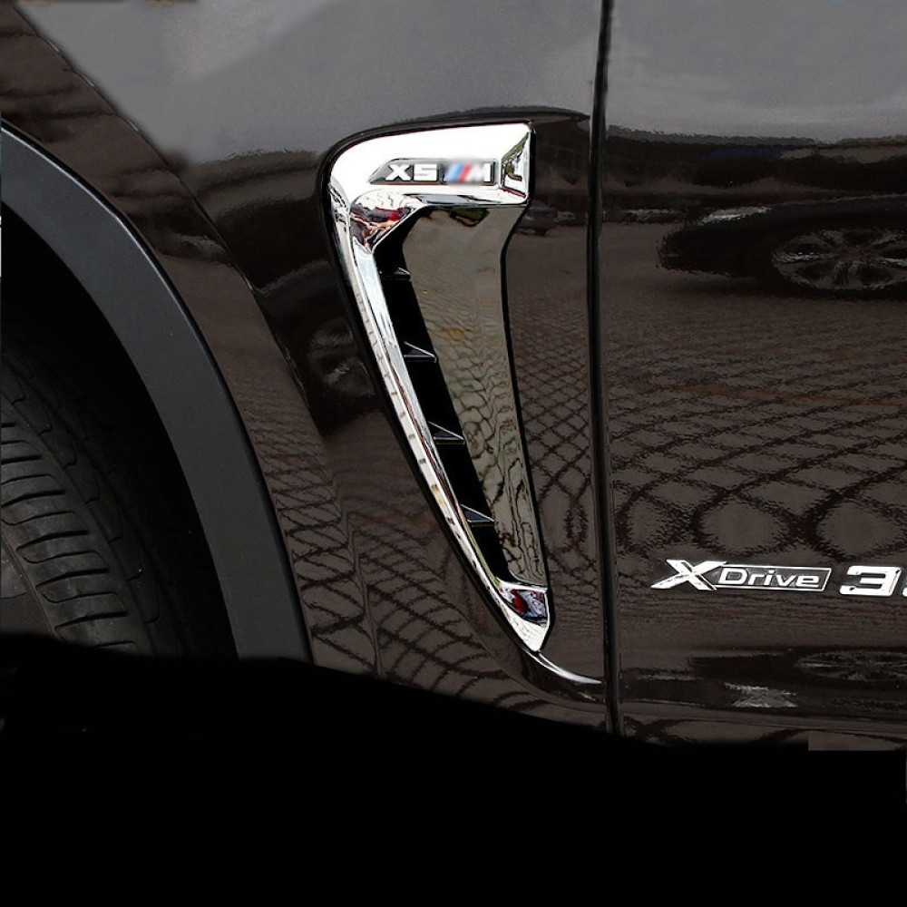 Вставки в крила (жабра) BMW X5 F15 Хром