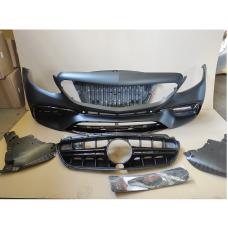 Бампер передний с решеткой Mercedes E-Class W213 E63