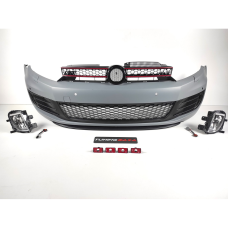 Бампер передний Volkswagen Golf 6 в стиле GTI (2008-2013)