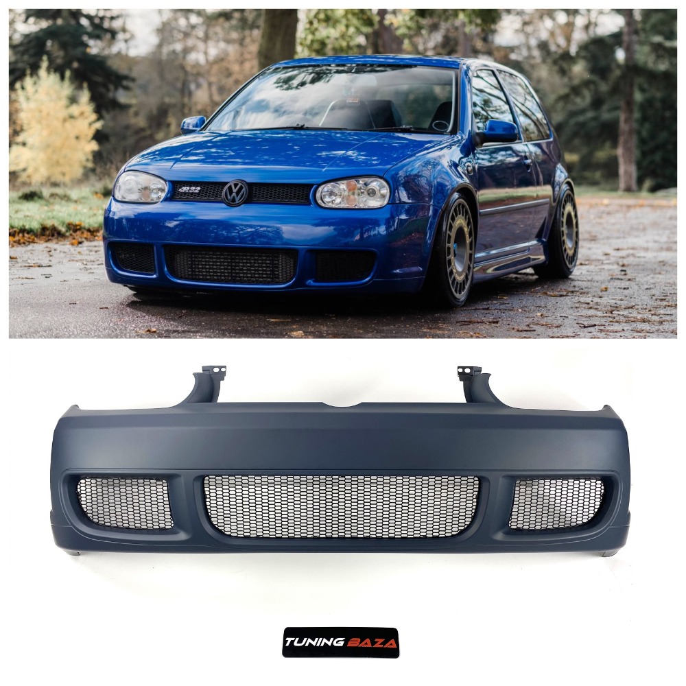 Бампер передний Volkswagen Golf 4 (1997-2003) в стиле R32