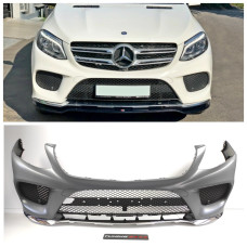 Бампер передний Mercedes GLE-Class W166 (2014-2019) в стиле AMG