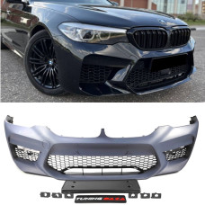 Бампер передний BMW G30 G31 (2017-2020) в стиле M5 под ПДК и без
