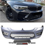 Бампер передній BMW 5 G30 G31 M5 стиль під ПДК та без.