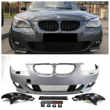 Бампер передний BMW 5 E60/E61 в стиле M-Tech (2003-2010) без парктроников