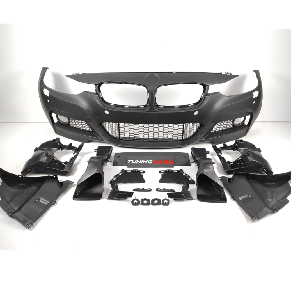 Бампер передній BMW 3 F30 F31 M Paket 2011 2019 під парктронік