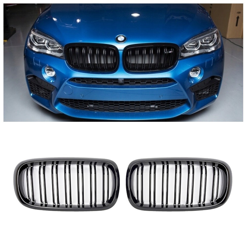 Решітки радіатора (ніздрі) BMW X5 F15/ X6 F16 (2013-2018) у стилі M-Performance