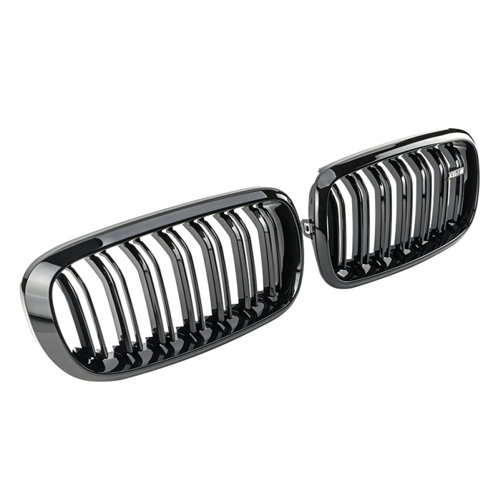 Решітки радіатора (ніздрі) BMW X5 F15/ X6 F16 (2013-2018) у стилі M-Performance