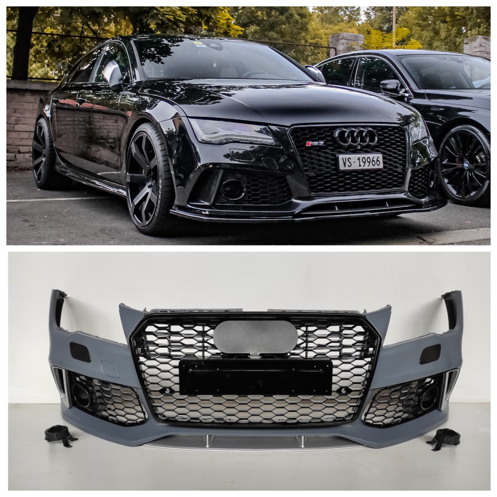 Бампер передний Audi A7 (2012-2015) в стиле RS7