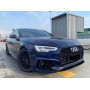 Бампер передній Audi A4 B9 2017 2019 під ПДК під омивач чорна решітка