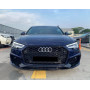 Бампер передній Audi A4 B9 2017 2019 під ПДК під омивач чорна решітка