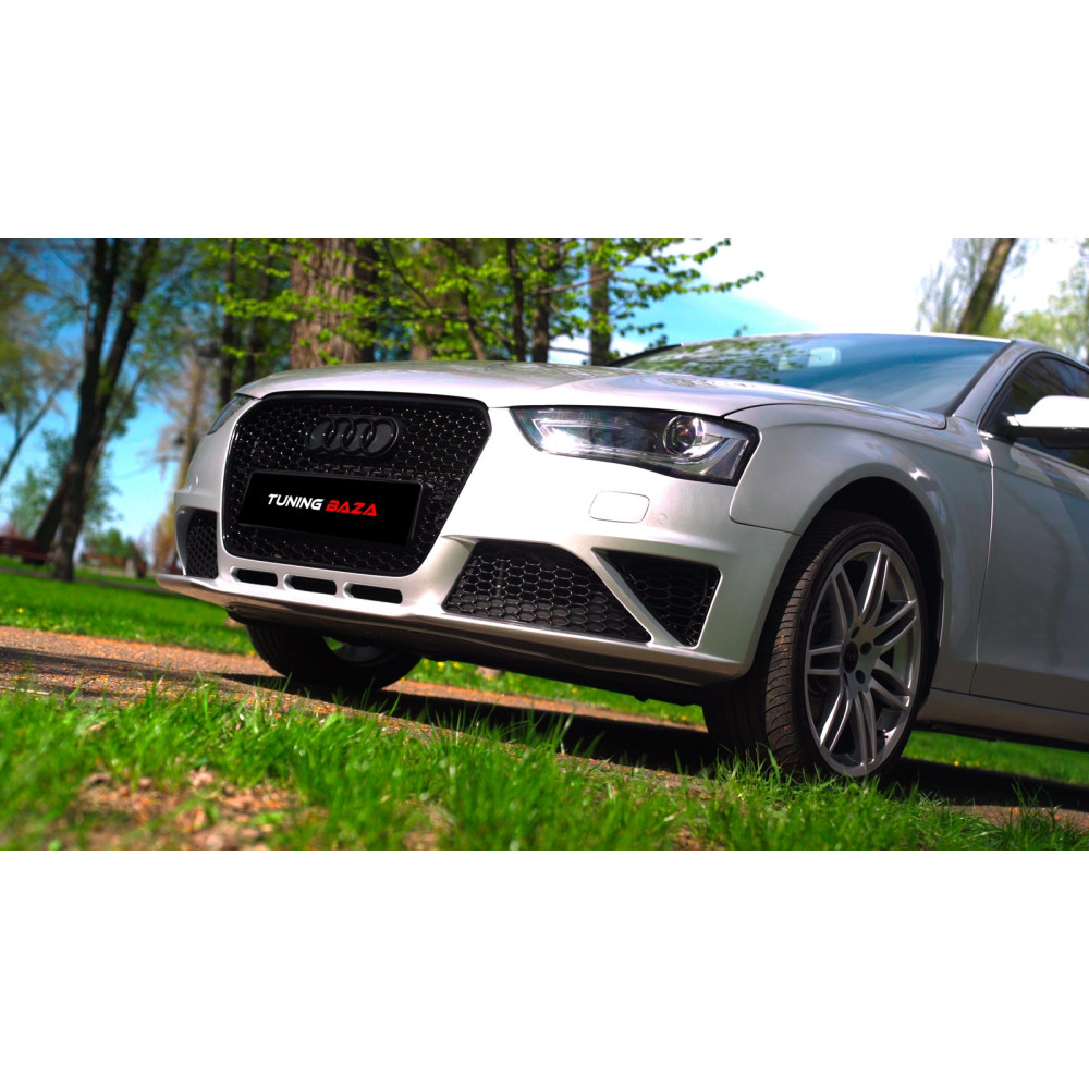Бампер передній Audi A4 B8 (2012-2015) в стилі RS4