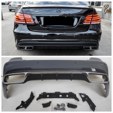 Бампер задній Mercedes E-Class W212 (2014-2016) у стилі AMG E63 під PDC Бампер задній Mercedes E-Class W212 (2014-2016) у стилі AMG E63 під PDC