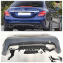 Бампер задній Mercedes C-Class W205 (2014-2021) в стилі AMG C63 під PDC