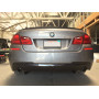 Бампер задний BMW 5 F10 M-tech Sedan (2010-2016) Диффузор для 535i