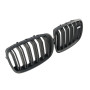 Решітки радіатора (ніздрі) BMW X5 E70/X6 E71 (2007-2013) у стилі M-Performance (Matte Black)