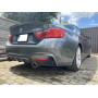 Бампер задний BMW 4 F32 / F33 435I 440I М-Performance (GOOD GO) с вырезами парктроника