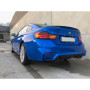 Бампер задний BMW 4 F32 / F33  в стиле М4 Вырезы под парктроник (GOOD GO)
