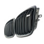 Решітки радіатора (ніздрі) BMW X5 E70/X6 E71 (2007-2013) у стилі M-Performance (Matte Black)