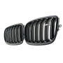 Решетки радиатора (ноздри) BMW X5 E70/X6 E71 (2007-2013) в стиле M-Performance (Matte Black)