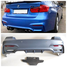 Бампер задний BMW 3 F30 М3 стиль (2011-2019 ) под парктроник Song