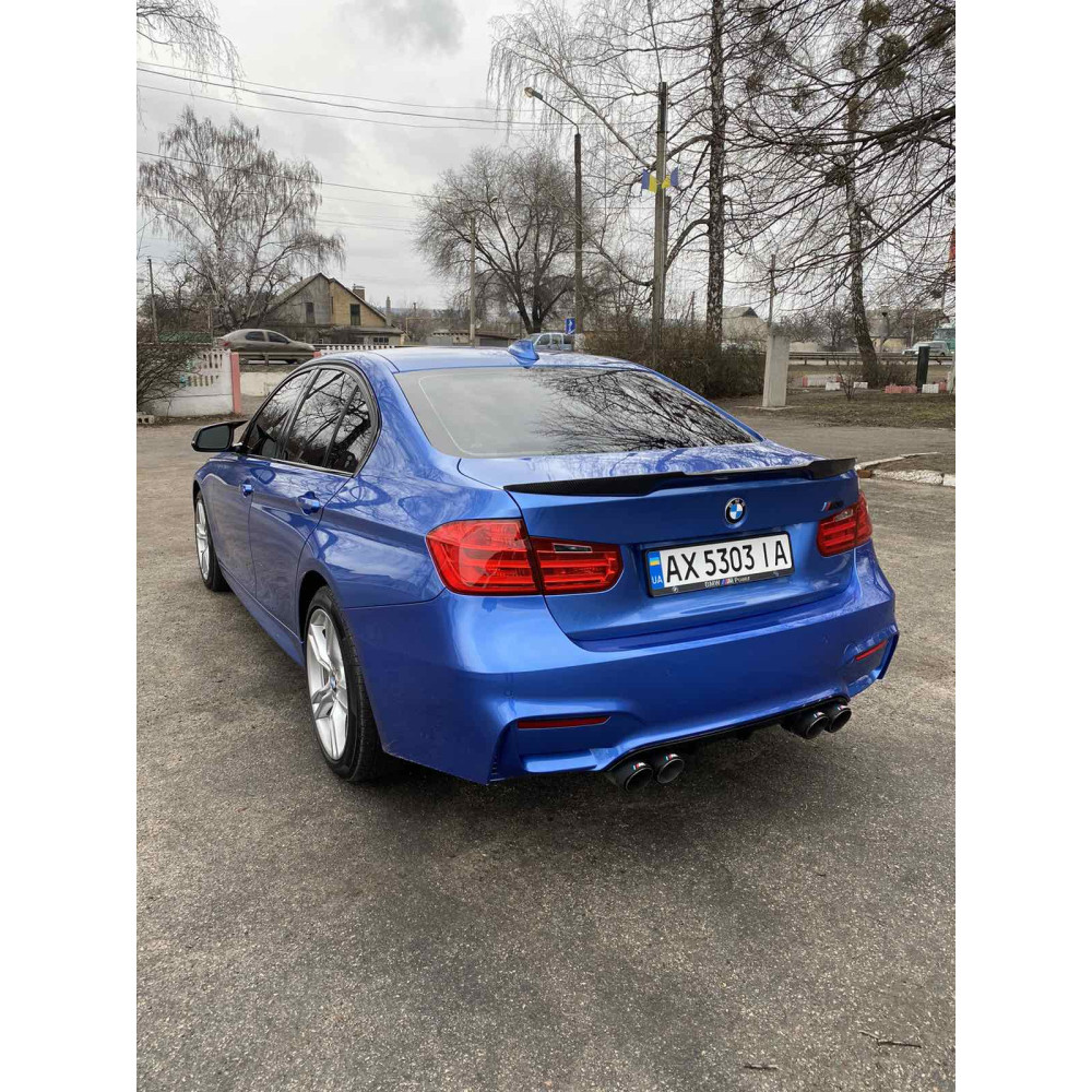 Бампер задній BMW 3 F30 M3 стиль (2011 2019) під парктроніки Song