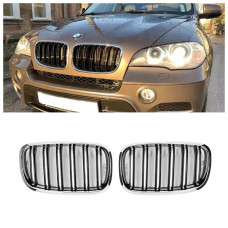 Решітки радіатора (ніздрі) BMW X5 E70/X6 E71 (2007-2013) у стилі M-Performance Решітки радіатора (ніздрі) BMW X5 E70/X6 E71 (2007-2013) у стилі M-Performance